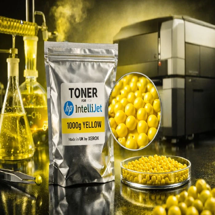 Toner v vreči za HP IntelliJet serijo kartuš 1000g Yellow